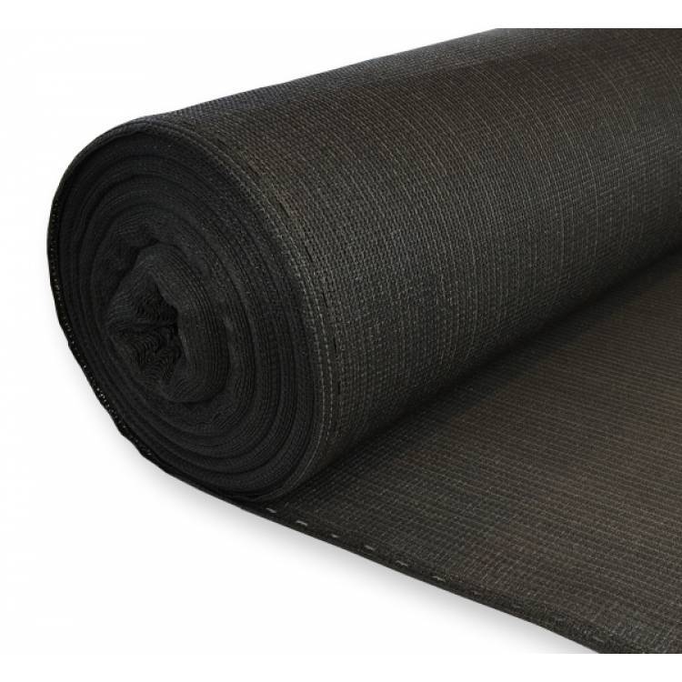 HortiSHADE schermgaas 50 x 1,8 meter, (93% schaduw, 285 gr/m²) (antraciet) (90 m² per rol)