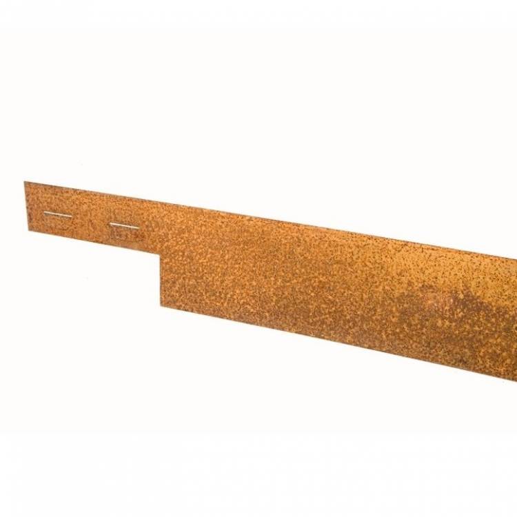 HortiSTEEL kantopsluiting corten staal 225 x 15,2 cm 3 mm