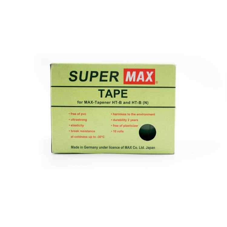 Super MAX Tape 0,15 mm groen, 26 meter per rol (10 rolletjes per doosje)